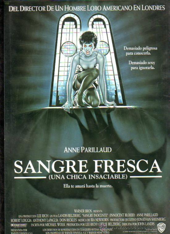Kino: GUIA PUBLICITARIA DE LA PELICULA SAGRE FRESCA (UNA CHICA INSACIABLE).