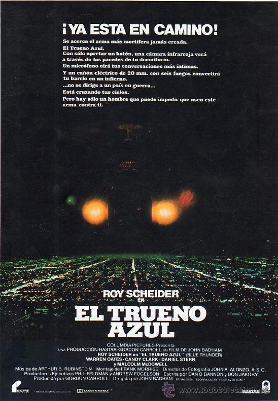 Cinema: GUIA DE CINE EL TRUENO AZUL