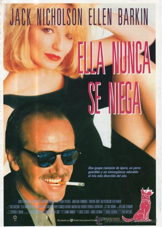 Cinema: GUIA DE CINE ELLA NUNCA SE NIEGA