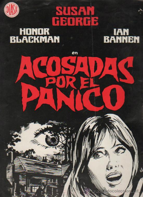 Cinema: GUIA PUBLICITARIA DE LA PELICULA ACOSADAS POR EL PANICO.