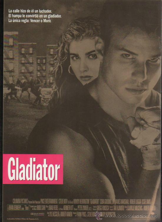 Cinema: GUIA PUBLICITARIA DE LA PELICULA GLADIATOR.