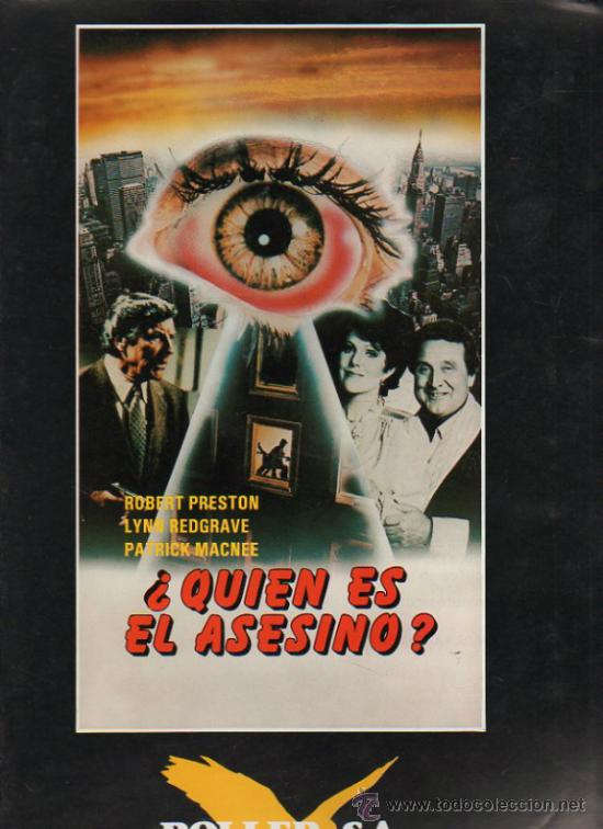 Cinema: GUIA PUBLICITARIA DE LA PELICULA &iquest;QUIEN ES EL ASESINO?.
