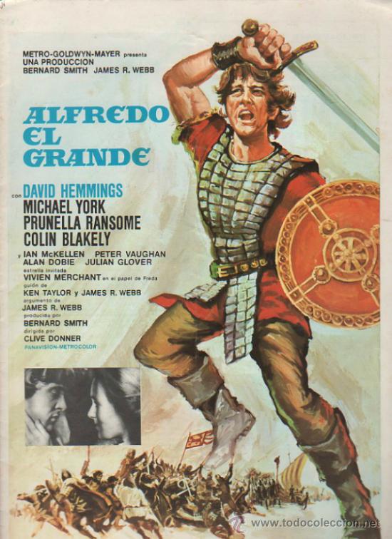 Cinema: GUIA PUBLICITARIA DE LA PELICULA ALFREDO EL GRANDE.