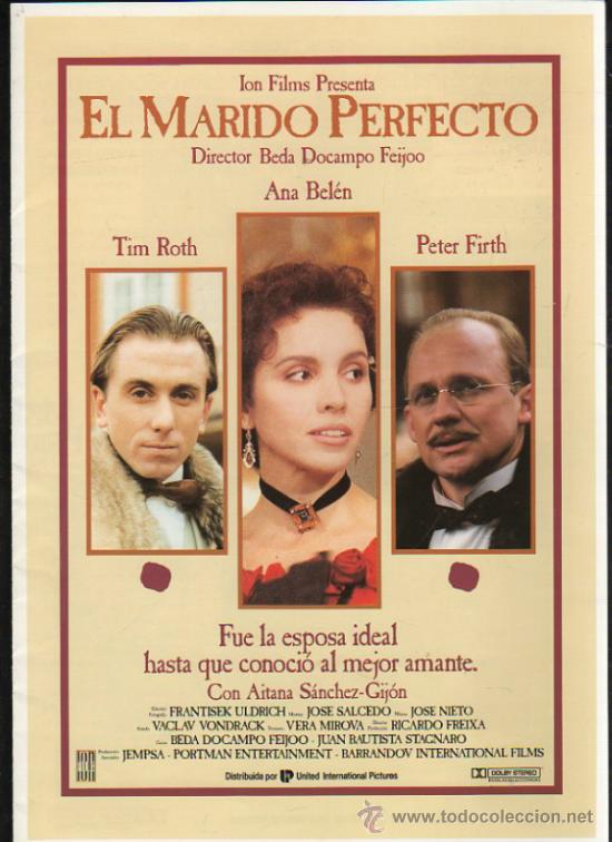 Kino: GUIA PUBLICITARIA DE LA PELICULA EL MARIDO PERFECTO.