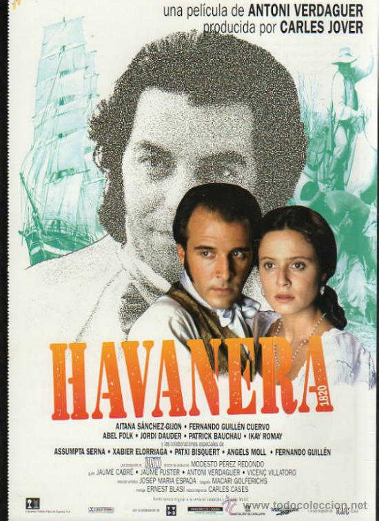 Kino: GUIA PUBLICITARIA DE LA PELICULA HAVANERA 1820.