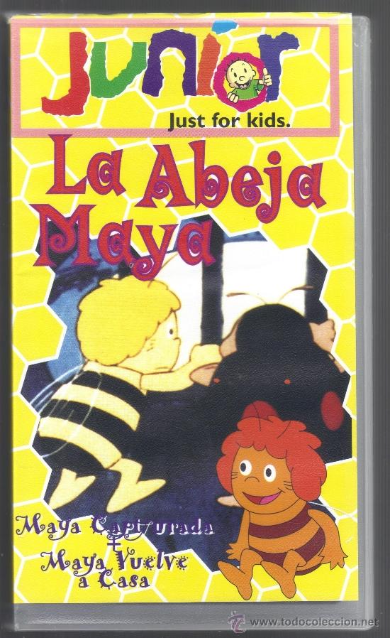 Cine: caratula de vhs - la abeja maya - n&uacute;meros 51 y 52 - maya capturada - maya vuelve a casa