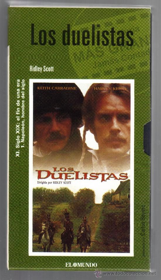 Cine: caratula de VHS - LOS DUELISTAS - DIRIGIDA POR RIDLEY SCOTT