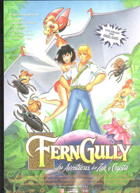 Cinema: CATALOGO PUBLICITARIO DE LA PELICULA FERNGULLY.