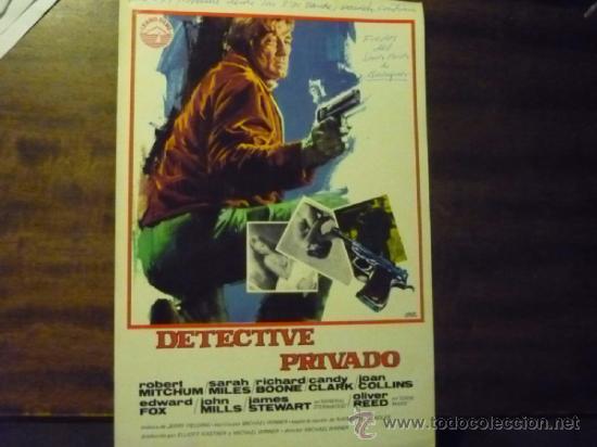 Cine: guia detective privado .- robert mitchum