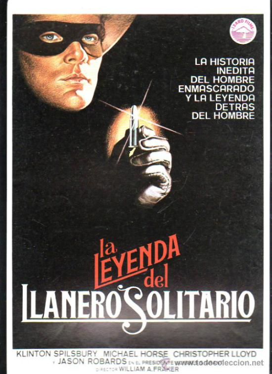 Kino: GUIA DE CINE DE LA PELICULA LA LEYENDA DEL LLANERO SOLITARIO