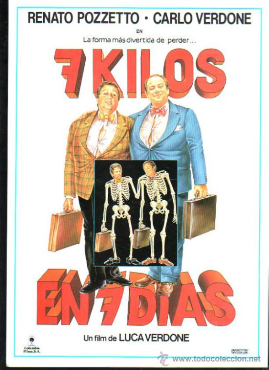 Cinema: GUIA DE CINE DE LA PELICULA 7 KILOS EN 7 DIAS