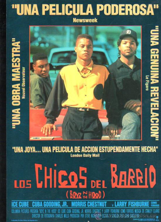 Cinema: GUIA DE CINE DE LA PELICULA LOS CHICOS DEL BARRIO