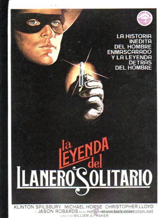Cin&eacute;ma: GUIA DE CINE DE LA PELICULA LA LEYENDA DEL LLANERO SOLITARIO