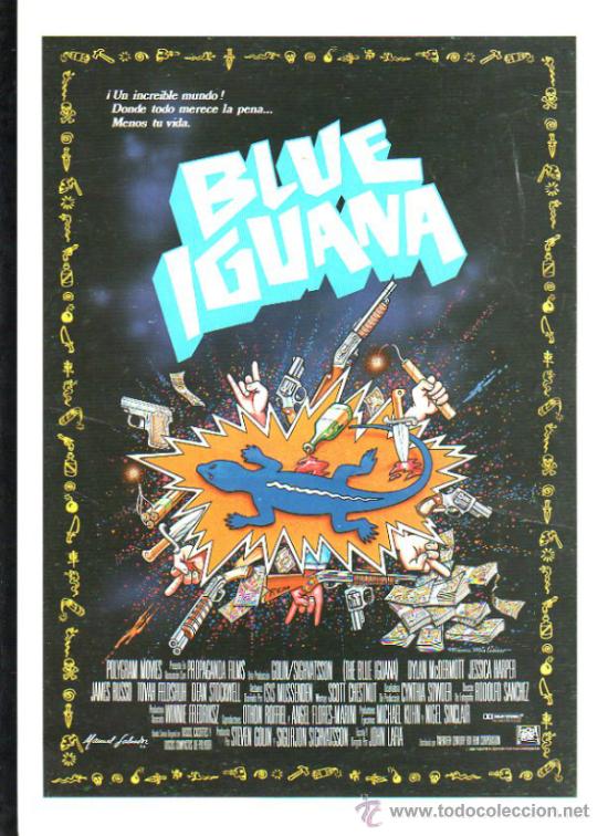 Cin&eacute;ma: GUIA DE CINE DE LA PELICULA BLUE IGUANA