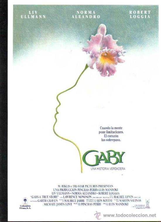 Cinema: GUIA DE CINE DE LA PELICULA GABY
