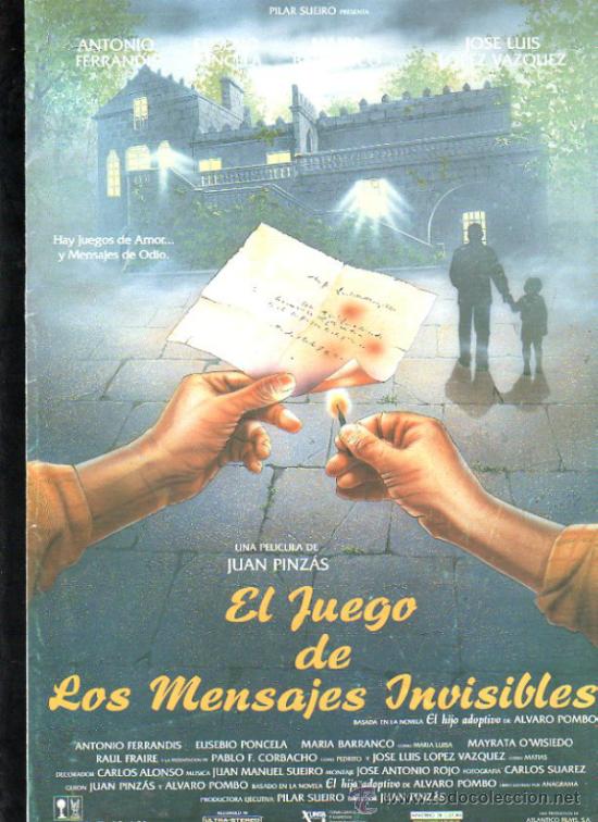 Cinema: GUIA DE CINE DE LA PELICULA EL JUEGO DE LOS MENSAJES INVISIBLES