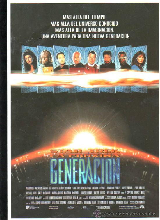 Cine: GUIA DE CINE DE LA PELICULA STAR TREK LA PROXIMA GENERACION