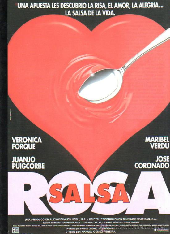 Cinema: GUIA DE CINE DE LA PELICULA SALSA ROSA