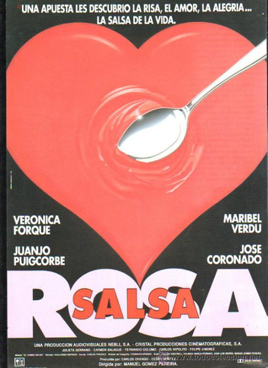 Cinema: GUIA DE CINE DE LA PELICULA SALSA ROSA
