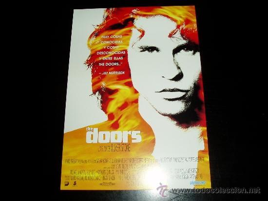 Cine: THE DOORS. GUIA PUBLICITARIA SENCILLA. ORIGINAL. NUEVO.