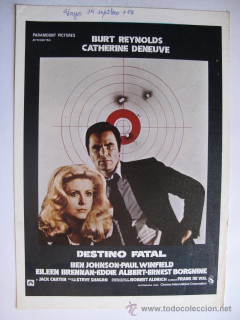 Cine: DESTINO FATAL          10 GUIAS A ELEGIR 25&euro; EUROS . 100 GUIAS 130&euro;