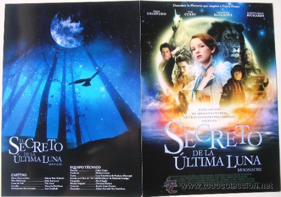 Cine: El secreto de la &uacute;ltima luna - Guia original estreno - Dakota Blue Richards, Juliet Stevenson