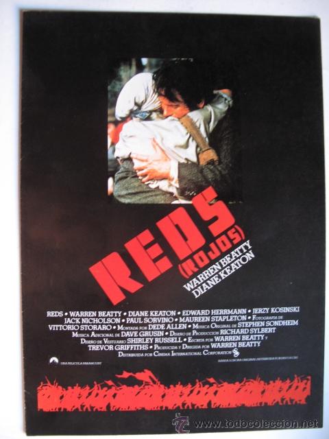 Cinema: ROJOS         10 GUIAS A ELEGIR 25&euro; EUROS . 100 GUIAS 130&euro;