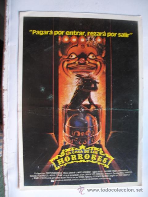 Kino: LA CASA DE LOS HORRORES         10 GUIAS A ELEGIR 25&euro; EUROS . 100 GUIAS 130&euro;
