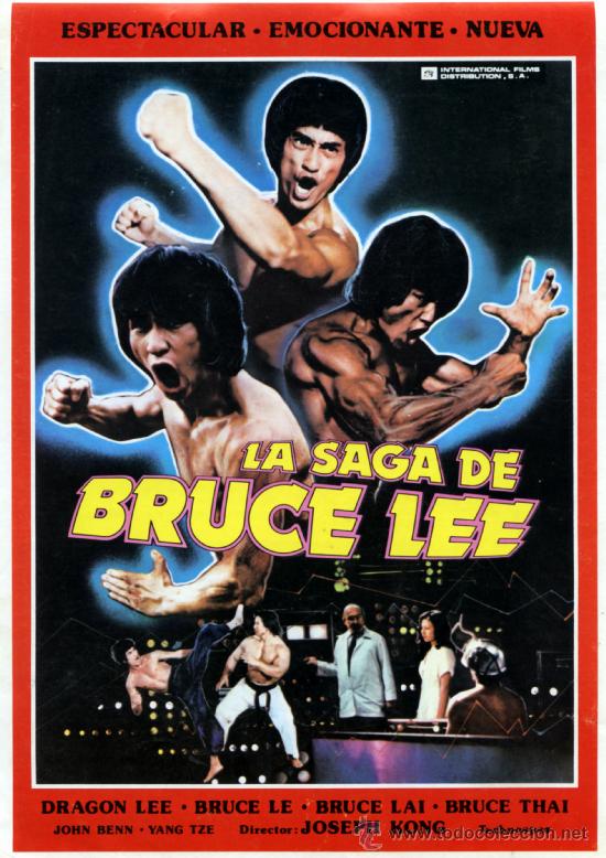 Todas Las Películas De Bruce Lee la saga de bruce lee 1977 (guia original estren - Comprar Guías