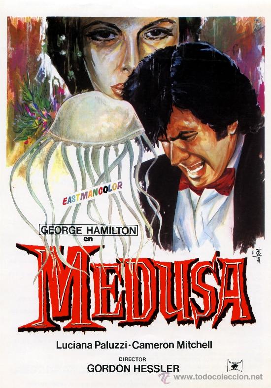Cinema: MEDUSA1973  (GUIA ORIGINAL  ESTRENO EN ESPA&Ntilde;A) GEORGE HAMILTON - LUCIANA PALUZZI - CAMERON MITCHELL