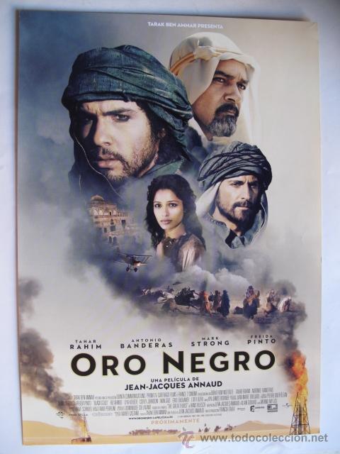 Cinema: ORO NEGRO       10 GUIAS POR 25 EUROS. 100 GUIAS X 130 EUROS ENVIO INCLUIDOS