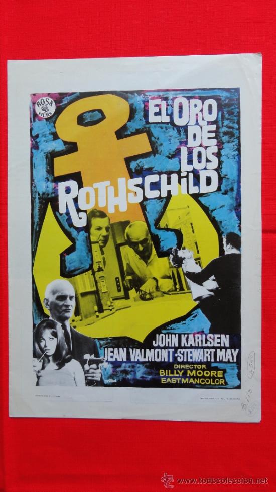 Cine: EL ORO DE LOS ROTHSCHILD, GU&Iacute;A DOBLE, JOHN KARLSEN JEAN VALMONT