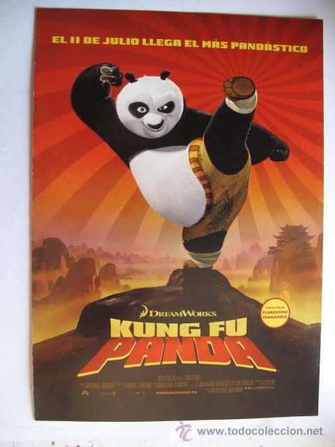 Cinema: KUNG FU PANDA       10 GUIAS X 25 EUROS. 100 GUIAS X 130 EUROS ENVIO INCLUIDOS