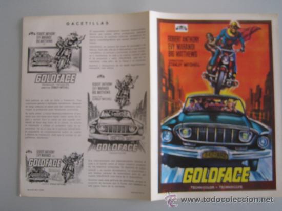 Cine: goldface - guia publicitaria original soligo robert anthony evy marandi il fantastico superman
