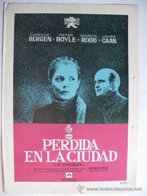 Cinema: PERDIDA EN LA CIUDAD         10GUIAS X 25&euro;  100GUIASX130&euro; ENVIOS INCLUIDOS