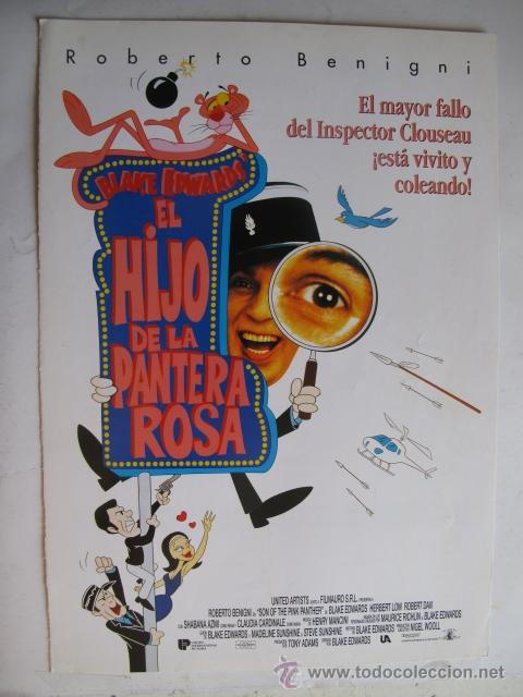 Cine: EL HIJO DE LA PANTERA ROSA               10GUIAS X 25&euro;  100GUIASX130&euro; ENVIOS INCLUIDOS