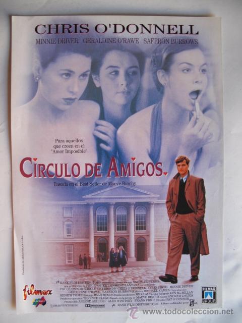 Cinema: CIRCULO DE AMIGOS           10GUIASX25&euro;  100GUIASX130&euro;