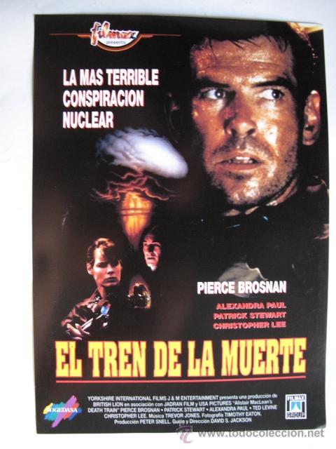 Cine: EL TREN DE LA MUERTE      10 GUIAS X 25&euro; Y 100 GUIASX 130&euro; ENVIOS INCLUIDOS
