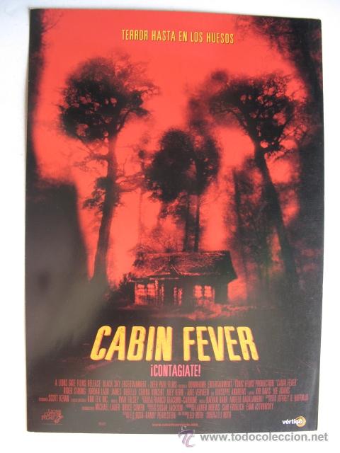 Cine: CABIN FEVER              10 GUIAS X 25&euro; Y 100 GUIASX 130&euro; ENVIOS INCLUIDOS