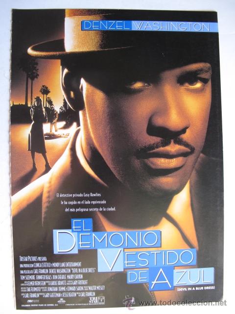 Cine: EL DEMONIO VESTIDO DE AZUL                           10GUIASX25&euro; 100GUIASX130&euro; ENVIOS INCLUIDOS
