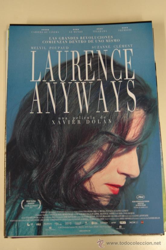 Cine: lawrence anyways - guia original - melvil poupaud xavier dolan- tema gay   lote 20 guias  30 euros