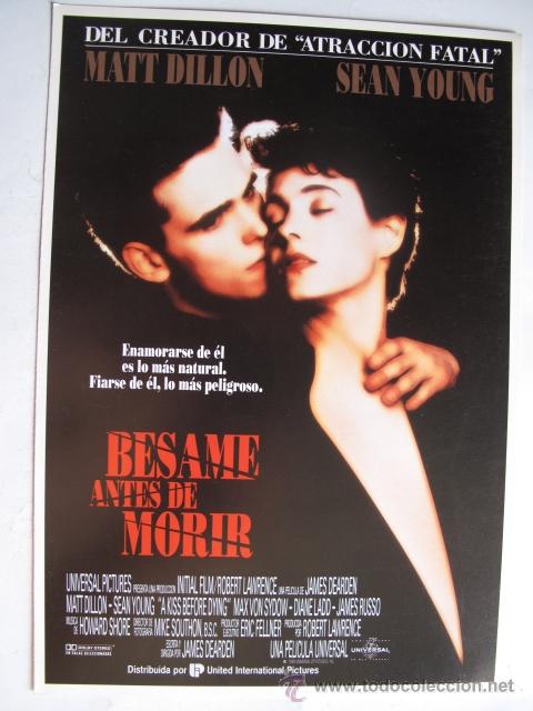 Cine: BESAME ANTES DE MORIR         10GUIAS X25&euro; 100GUIASX130&euro;  ENVIOS INCLUIDOS