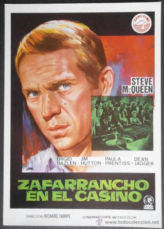 Cinema: (164)ZAFARRANCHO EN EL CASINO,JANO,GUIA DE CINE DE 2 PAGINAS,FORMATO A4,CONSERVACION: