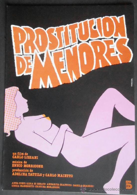 Cine: (290)PROSTITUCION DE MENORES,GUIA DE CINE DE 4 PAGINAS,FORMATO A4,CONSERVACION: