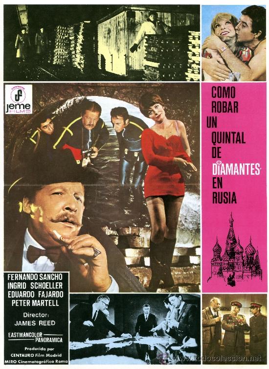 Cine: COMO ROBAR UN QUINTAL DE DIAMANTES EN RUSIA (GUIA ORIGINAL) FERNANDO SANCHO - EDUARDO FAJARDO