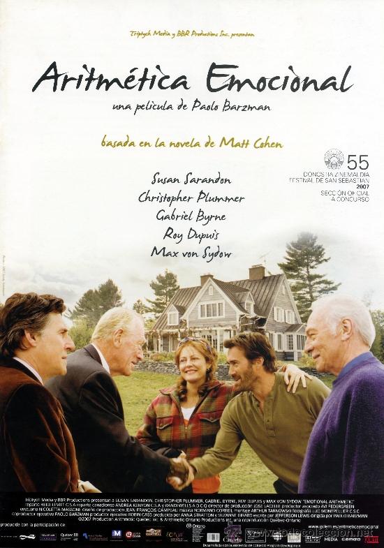 Cine: ARITMETICA EMOCIONAL (GUIA ORIGINAL DE LUJO 10 PAGINAS CON FOTOS ESTRENO ESPA&Ntilde;A) SUSAN SARANDON