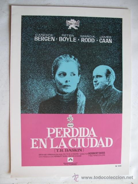 Cinema: PERDIDA EN LA CIUDAD    10 GUIAS A ELEGIR X25&euro;. 100 X 130 &euro;