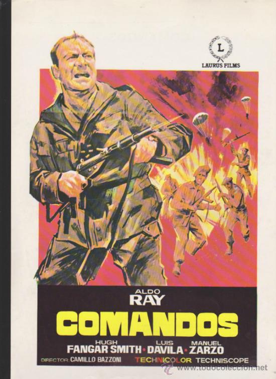 Cine: Comandos. Gu&iacute;a de Laurus Films. - Foto 1