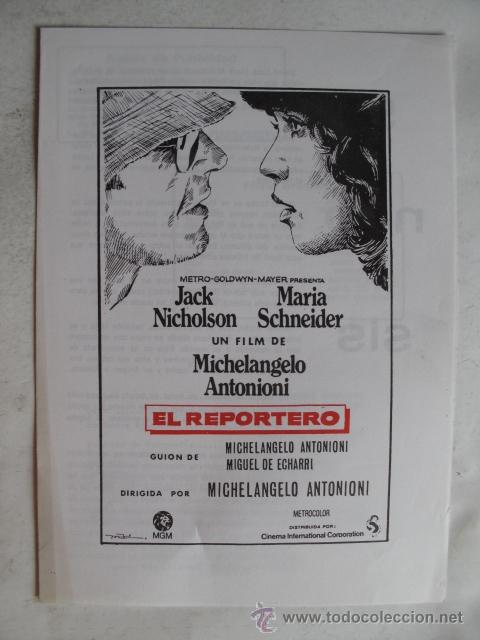 Cinema: EL REPORTERO      10GUIASX25&euro; 100X130&euro;