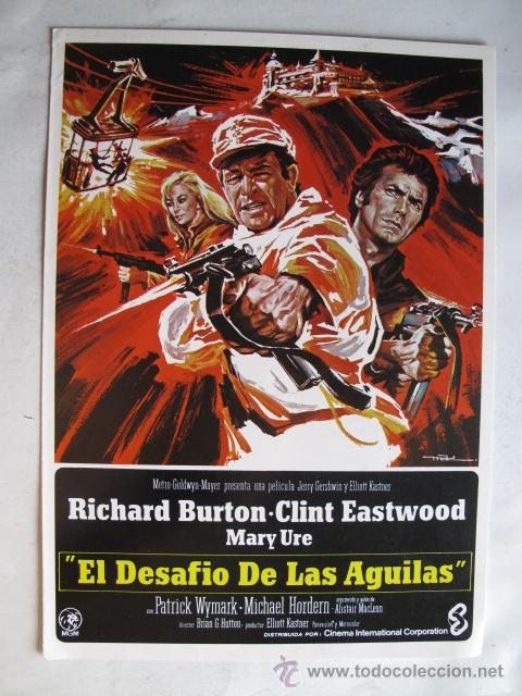Cinema: EL DESAFIO DE LAS AGUILAS              NO ENTRA EN LOTES